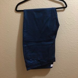 Metallic Patterned Pixie Dress Pants